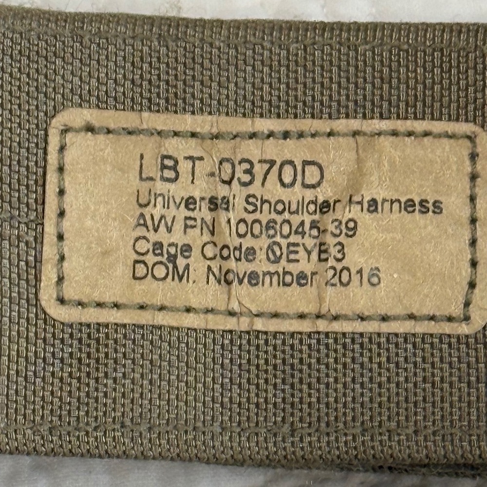 London Bridge Trading LBT-0370D Universal Shoulder Harness Multicam Tactical Rig - Picture 3 of 6